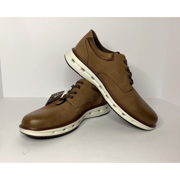 Lands End Men's Sport Oxford Loafer Lace Up Size 10.5 Brown NEW - Picture 6 of 7